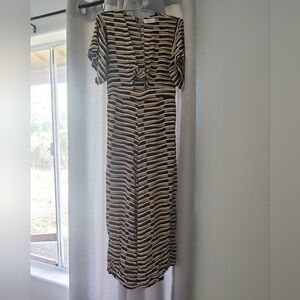 Ava Sky Fighting Eel Striped Jumpsuit